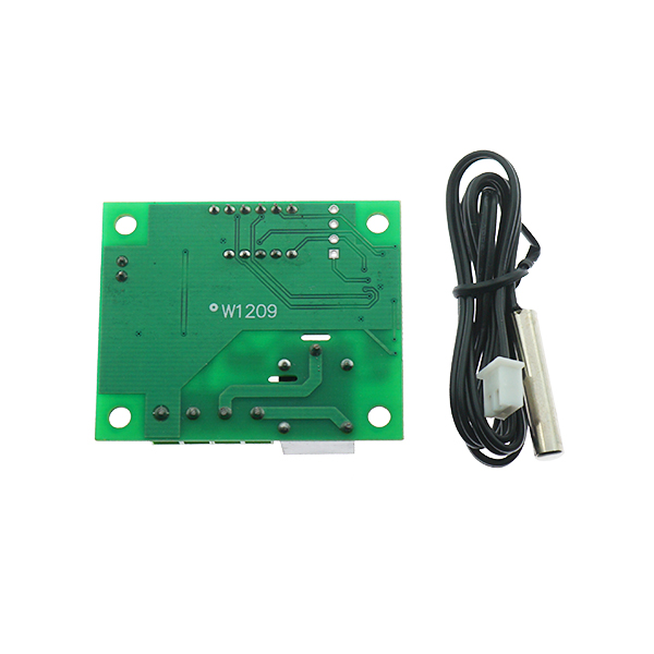 XH-W1209 数显温控器 高精度温度控制器 控温开关 微型温控板 蓝光  [TL23-002]