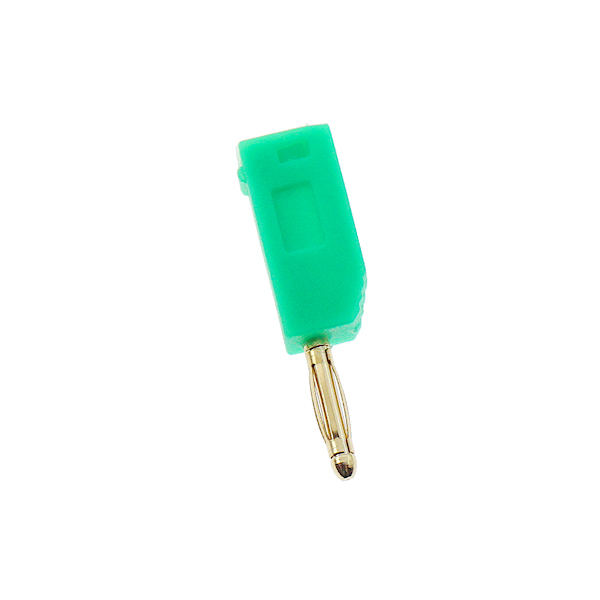 2mm香蕉插头 可拆叠 绿色 [CE051-005]