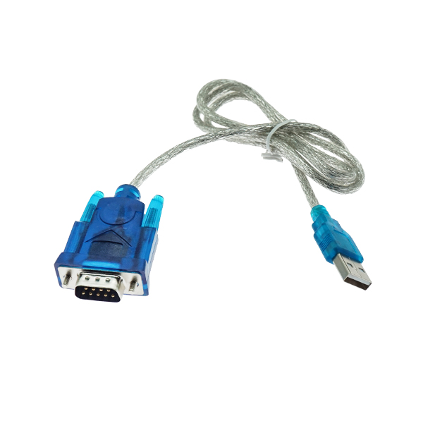 USB转串口9针 COM口  九针串口线数据线HL-340芯片转RS232 转换器公头母头母座 USB2.0转DB9接口转换线连接线 [TB07-001]