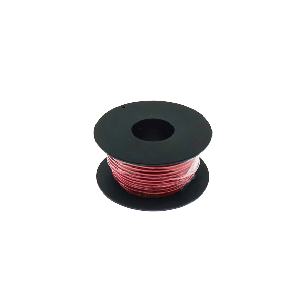 新品UL1007-18AWG美标散线单支电子线34*0.14镀锡铜10色插头线  (红色)  [BM001-003]