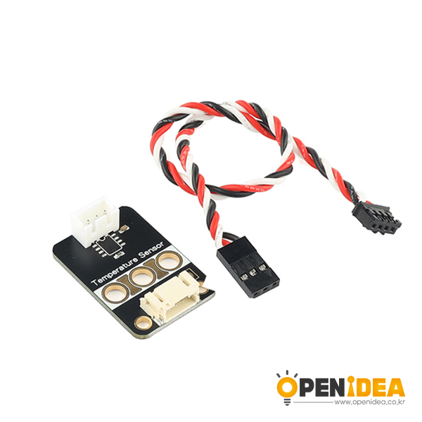 DS18B20温度传感器模块 数字传感器 可编程创客教育兼容Arduino-杜邦头接线[TJ53-027]
