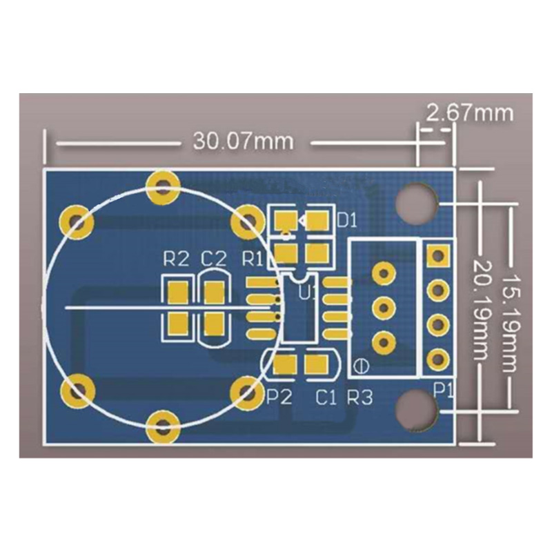 MQ-131传感器模块 臭氧气体检测 臭氧传感器模块-高浓金属[TL42-002]