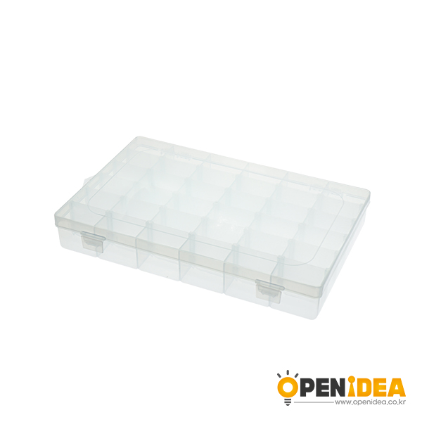 可拆36格透明塑料盒首饰品串珠收纳零配件整理盒电子元件包装盒子[GA007-004]