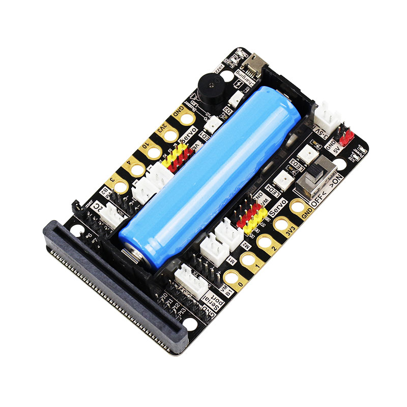 亚博智能 Micro:bit扩展板 GPIO积木电机开发驱动板套件 superbit扩展板 [TX26-001]