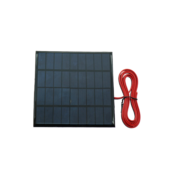 9V 2W太阳能滴胶板 迷你太阳能发电板 DIY制作实验学生测试[AE003-001]