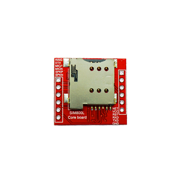 SIM800L GPRS 转接板 GSM 模块 microSIM卡 小体积 Core board（板+弹簧+IPX天线） [TF33-002]