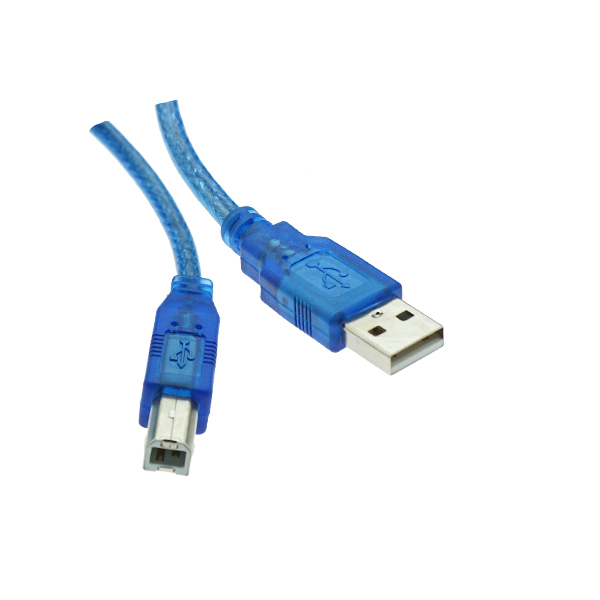 USB2.0打印机线A公对B公方口数据线方口电脑加长连接延长线加屏蔽 5M  [BC005-003]