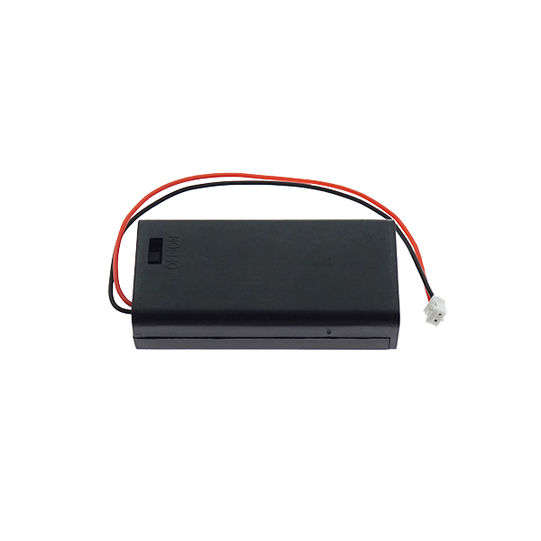 2NAA两节五号电池盒带盖带端子（PH2.0） [AC04-001]