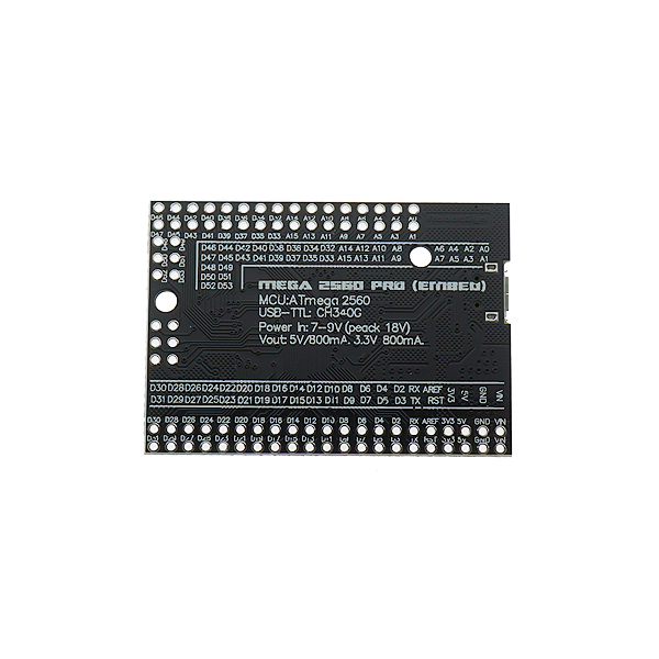 Mega2560 Pro ATmega2560-16AU USB CH340G智能电子开发板 [TW13-001 ]