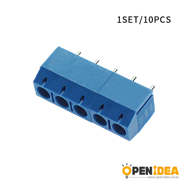 KF301-5P位接线端子PCB端子5.08MM接线柱可拼接大电流插件 [CE006-004]