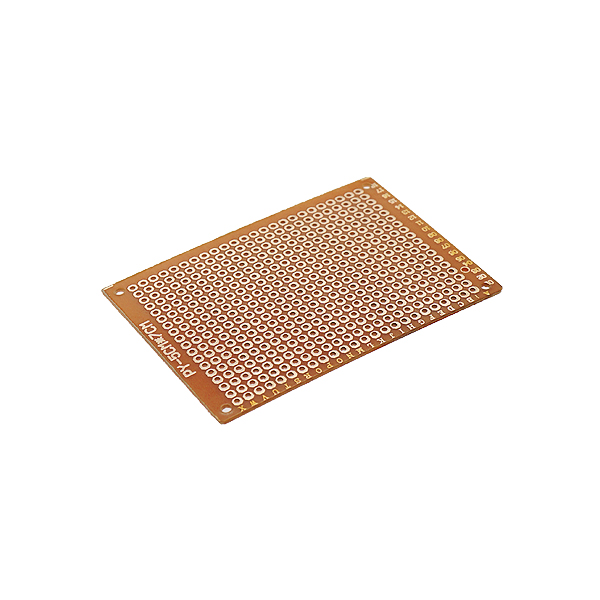 5*7CM电木HB胶板 1.2厚万能板 万用电路实验板 洞洞多孔板 [PA010-001]