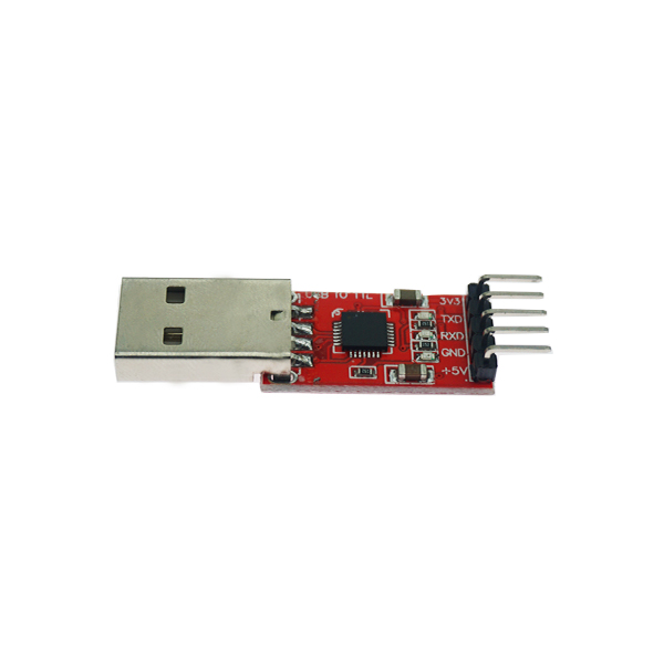 CP2102模块USB转TTL刷机升级板 红色版 送杜邦线 [TB06-001]