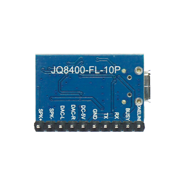 JQ8400FL10P语音模块串口控制 32M内存  [TP29-004]