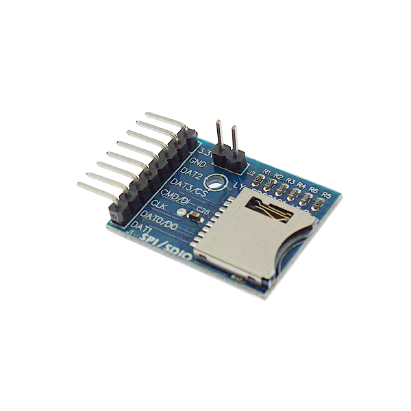 MicroSD카드 3.3V TF카드모듈 SPI SDIO모듈 [TU01-001]
