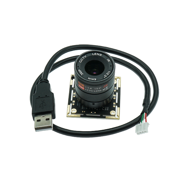 200万像素高清USB摄像头模块1080p带麦克风人脸识别模组OV2710  4MM镜头  [TS05-001]