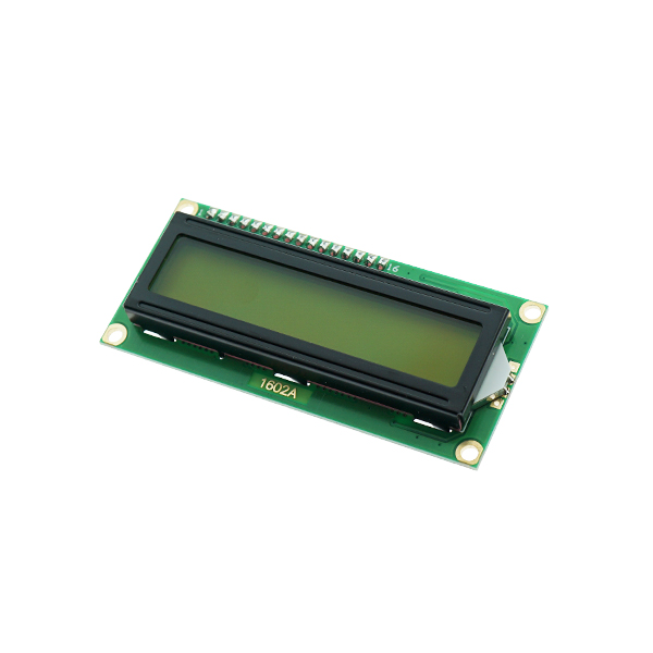 LCD1602 5V黄绿屏 带背光焊接排针(1个） [TI19-003]