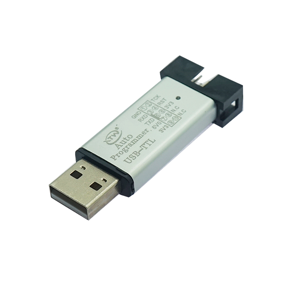 自动STC下载线 单片机编程器USB转TTL免手动冷启STCISP全隔离型 [TB03-001]