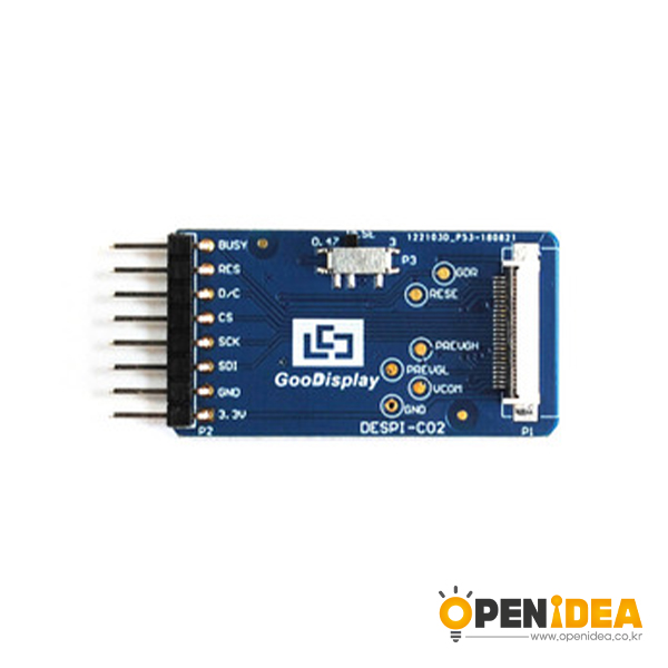 SPI串口电子纸墨水显示屏转接板带树莓派接口驱动板开发板连接板-DESPI-C02[TI22-011]