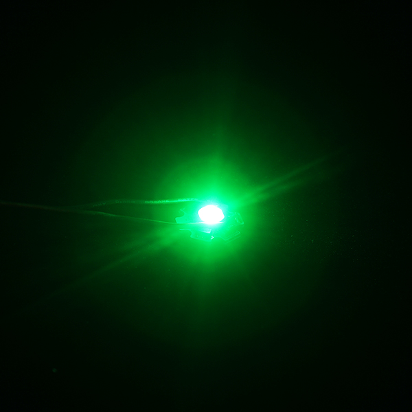 绿光 3W 3-5V灯珠 (带线15cm)[FA009-011]