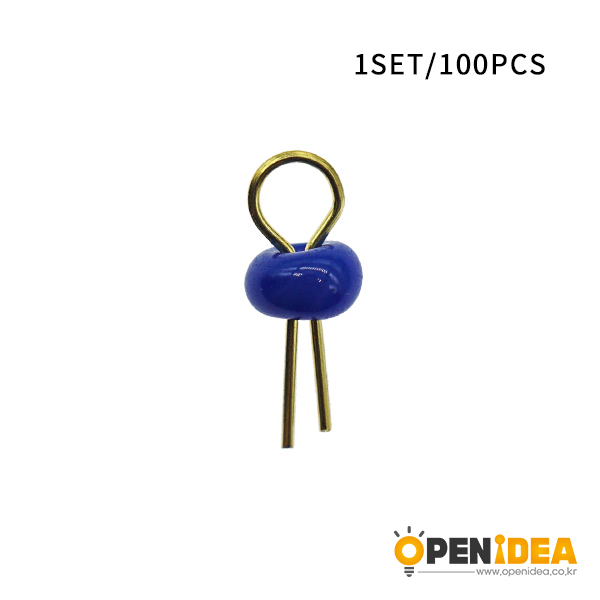 PCB测试点 PCB板测试针电路板测试针 圆柱形镀金陶瓷测试环测试珠  (深蓝色)   [BK001-008]