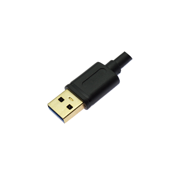 镀金USB3.0 AM-AM 24/28AWG,单磁环 0.3m [BL002-013]