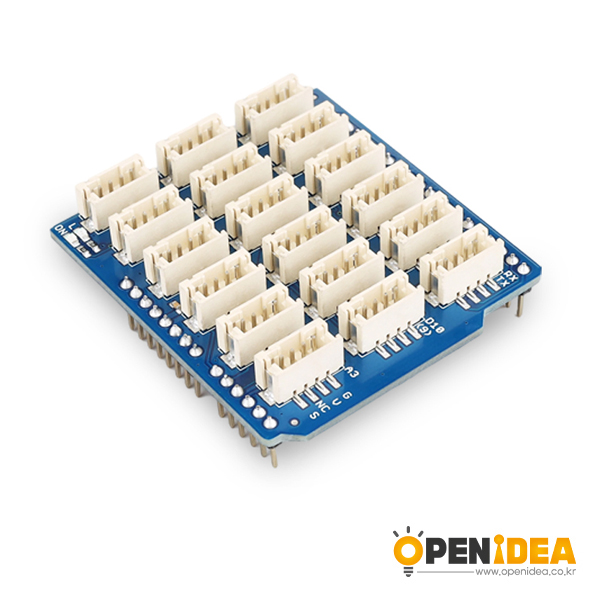 Arduino r3扩展板 多功能扩展板 兼容UNO扩展盾 插针 防反接插口-排针款[TJ53-031]