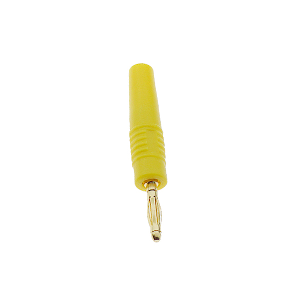 2mm香蕉插头 黄色[CE035-003]
