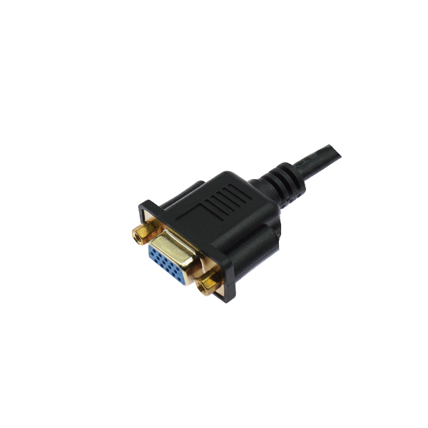mini HDMI公-VGA母  0.3米 [BL002-058]