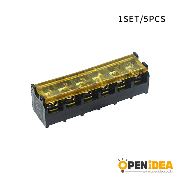 HB-9500栅栏式接线端子排 带盖电源 间距9.5MM HB-6P [CE028-005]