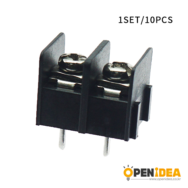 KF7.62-2P 接线端子PCB端子接插件 7.62mm可拼接 黑色 [CE016-004]