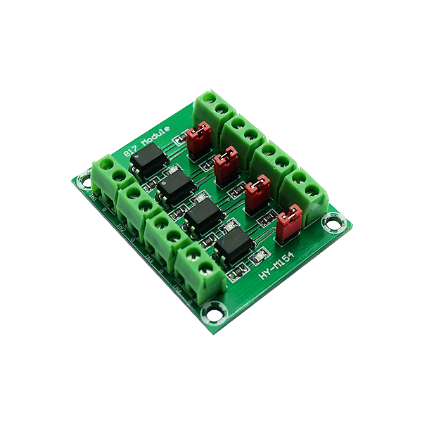 817光耦 4路电压隔离板 电压控制转接模块  驱动模块光电隔离模块   [TH26-001]