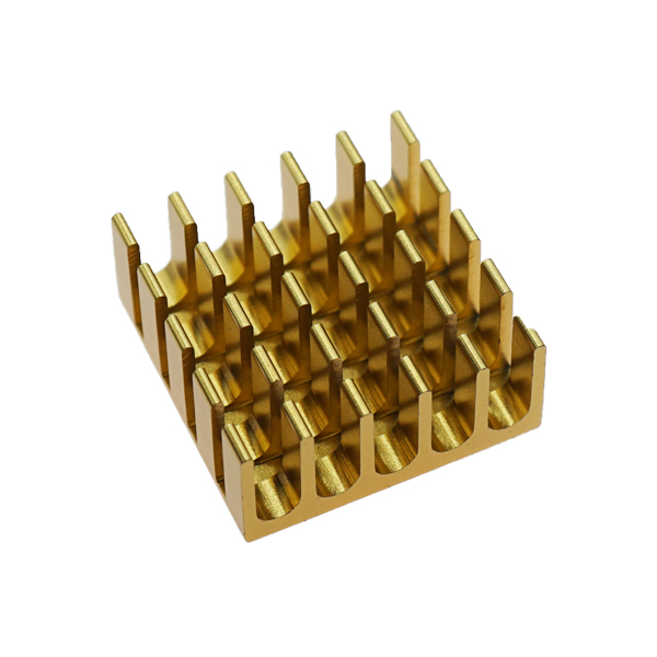 22*22*10mm/芯片散热器 金色   [CL001-017]