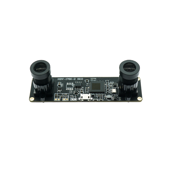 USB免驱摄像头模块双目测距同步100万像素模组OV9732高清深度检测  72度  [TS03-001]