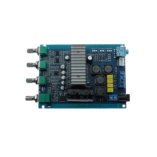 TPA3116 2.0双声道/立体声大功率数字功放板/带音调音成品板 [TG37-001]