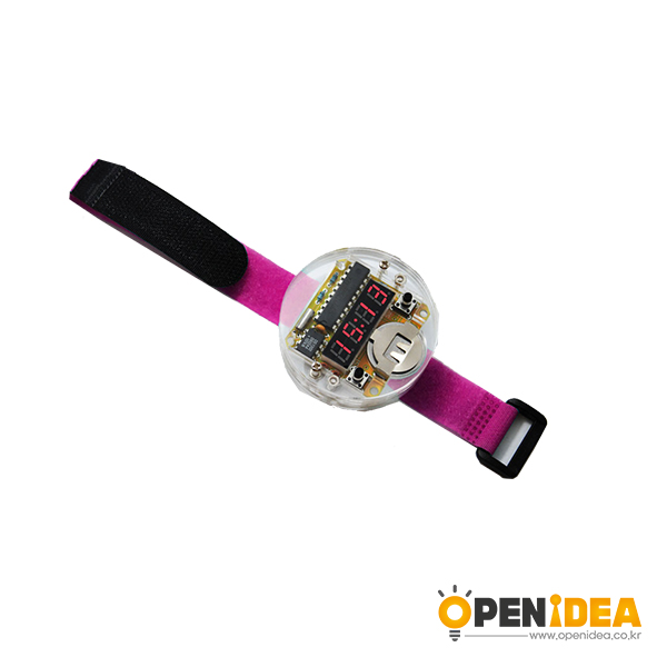 单片机LED手表套件 时钟DIY big time 数码管手表 电子表散件[KB001-003]