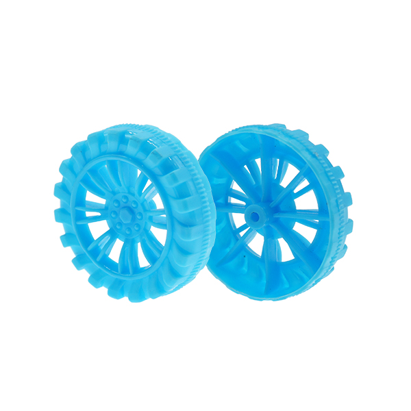 塑料车轮蓝色35*2mm套装[AH003-004]