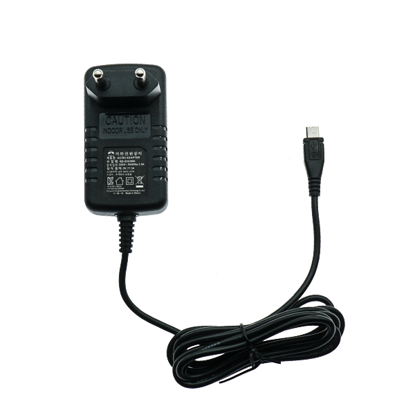 5V3A Micro-USB 5P 1.5M 22AWG 黑 [XA01-001]