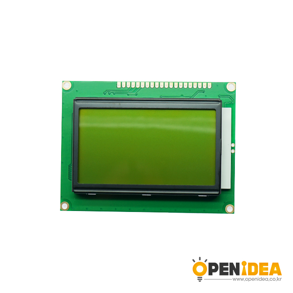 LCD12864 5V黄绿屏带背光 [TI19-010]