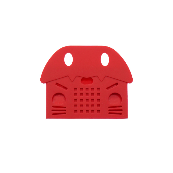 microbit硅胶套 microbit主板保护壳 microbit开发板外壳 红色 C款式 [TX10-003]