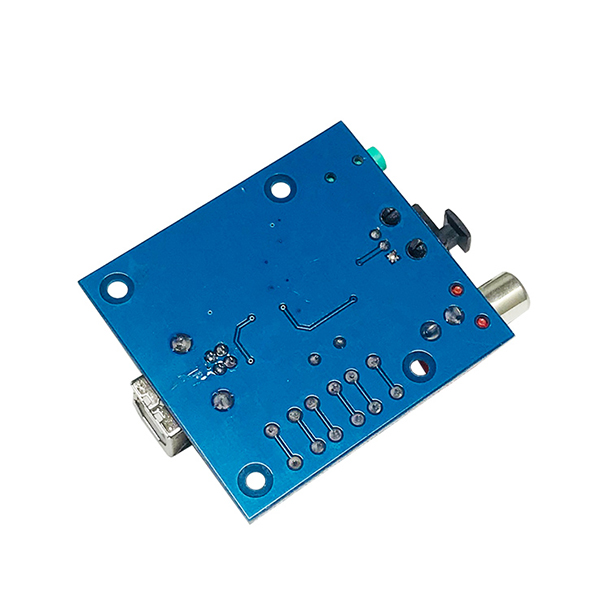 USB输入同轴光纤HIFI声卡解码器 PCM2704USB声卡DAC解码器 5V供电[TX55-001]