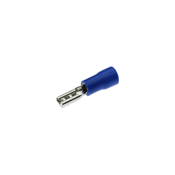 2.8mm冷压端子母 蓝色（50个） [CE003-009]