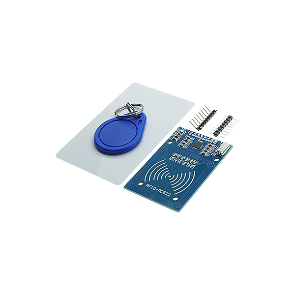 MFRC-522 RC522 RFID射频  IC卡感应模块 送S50复旦卡、钥匙扣 [TJ03-001]