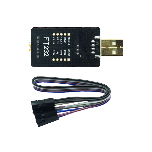 FT232模块USB转TTL土豪金升级小板带开关 [TB16-002]