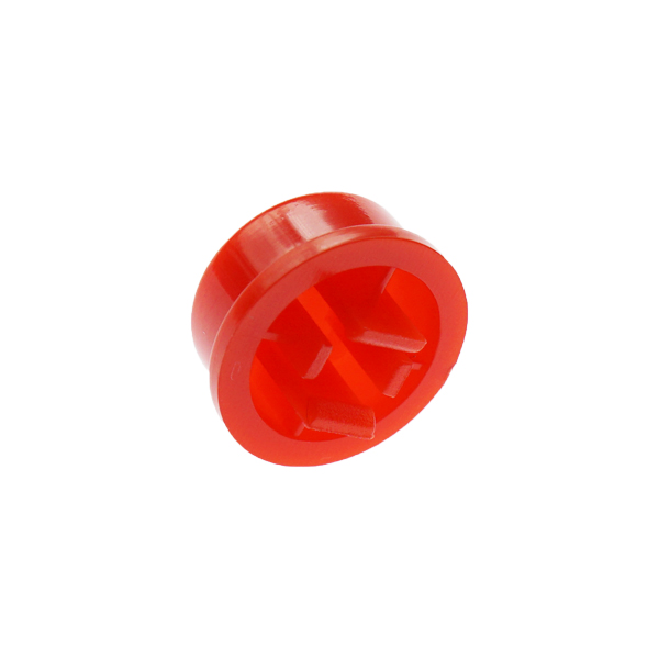 圆形按键帽 12*12*7.3按键帽 按键开关帽子 配套12x12x7.3(红色) [SG003-003]