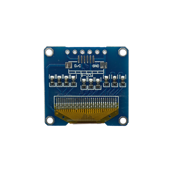 0.96寸 OLED 液晶屏显示模块 SPI 蓝色 stm32/51/例程 [TI07-001]