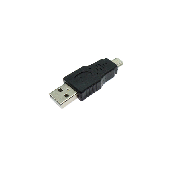 MINI-USB公头转USB公头USB公头转换T型头 移动硬盘连接头 [BC003-001]