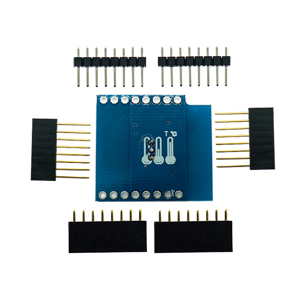 DS18B20测温传感器模块温度模块(配套D1 mini WIFI学习板扩展板) [TF70-001]
