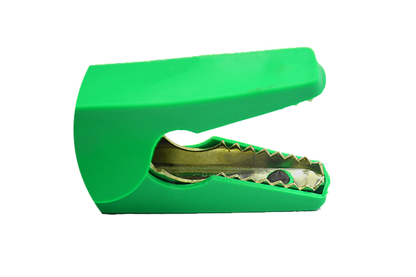 测试夹开口20mm纯铜鳄鱼夹4mm插式安全护套测试夹/高压大电流50A  绿色  [CK002-005]