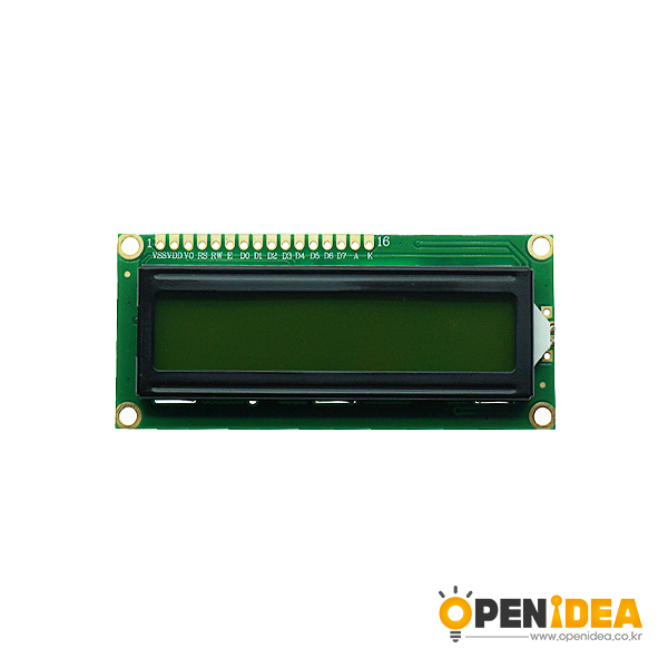 LCD1602 5V黄绿屏 带背光  [TI19-002]