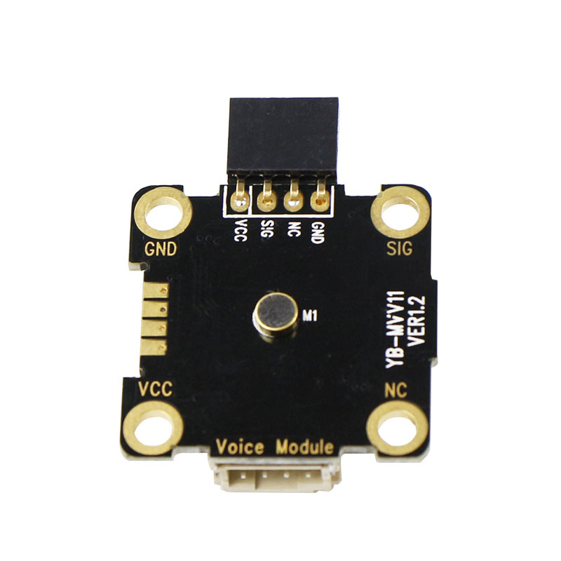亚博智能 声音传感器模块microbit兼容鳄鱼夹 音量识别检测麦克风[TP32-002]